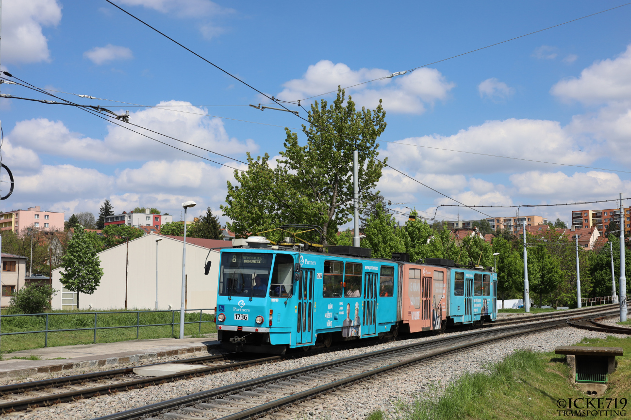 Брно, Tatra KT8D5R.N2 № 1736