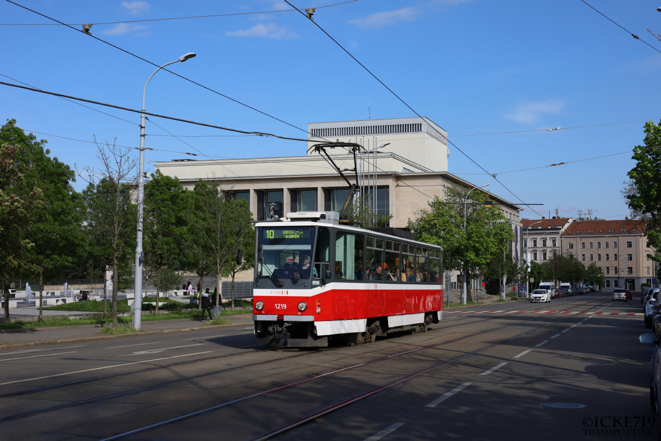 Брно, Tatra T6A5 № 1219