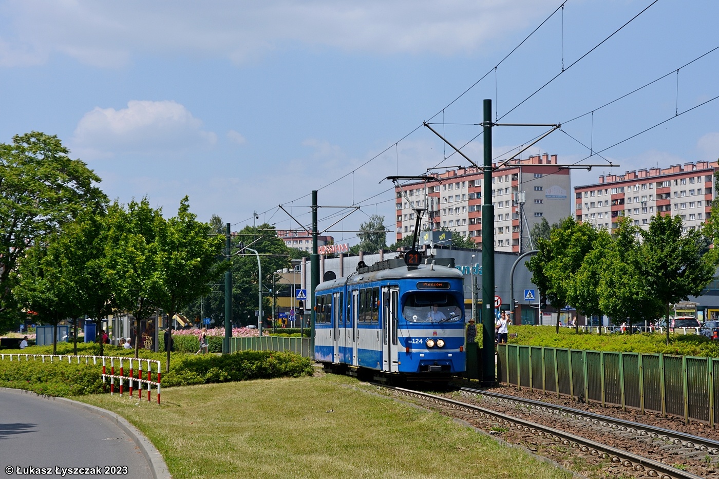 Краков, SGP Type E1 № HW124