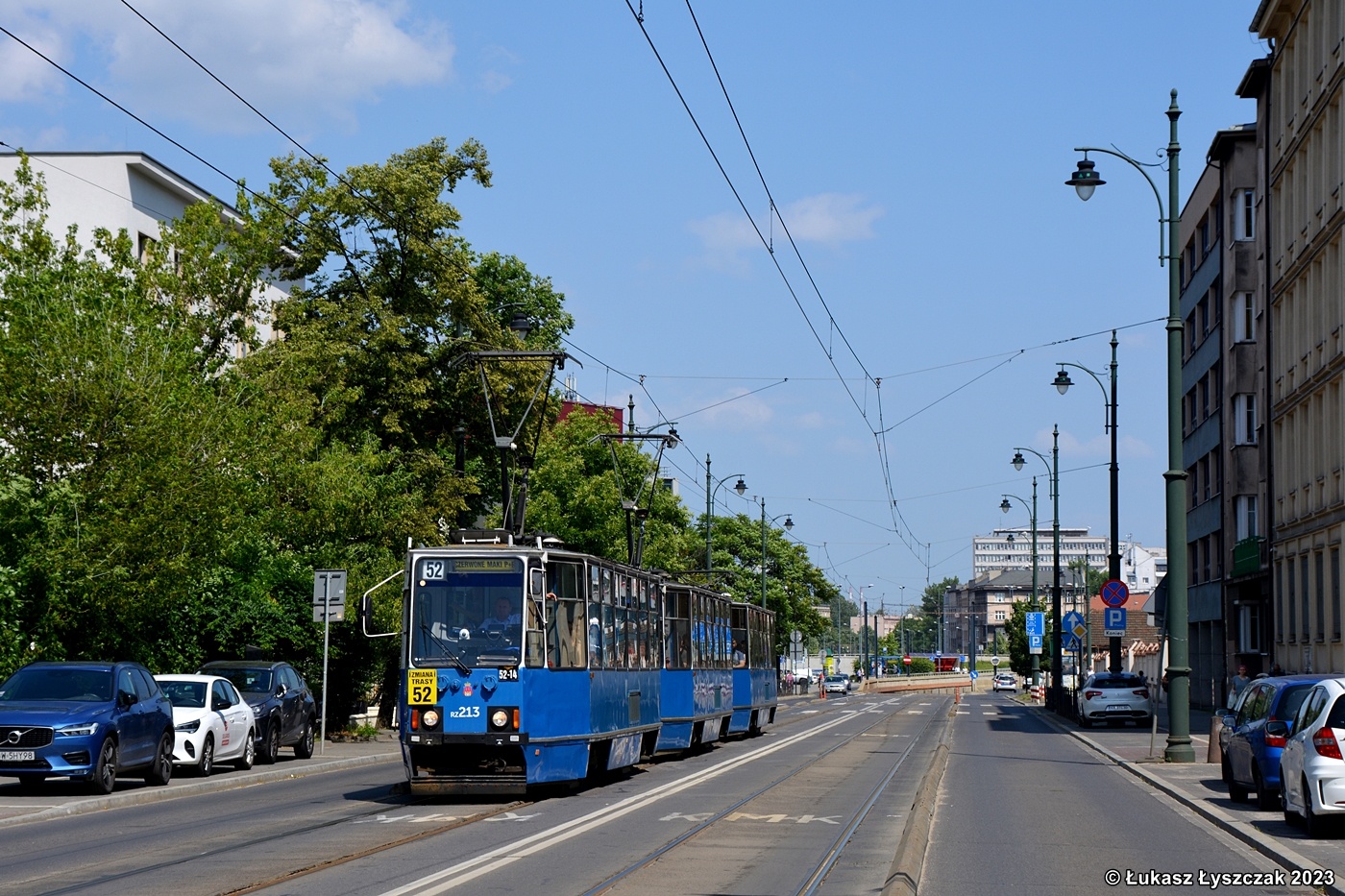 Краков, Konstal 105Na № RZ213