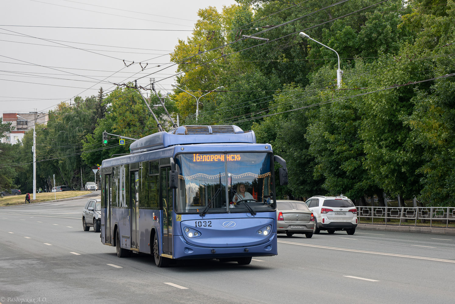 Уфа, БТЗ-52763А № 1032