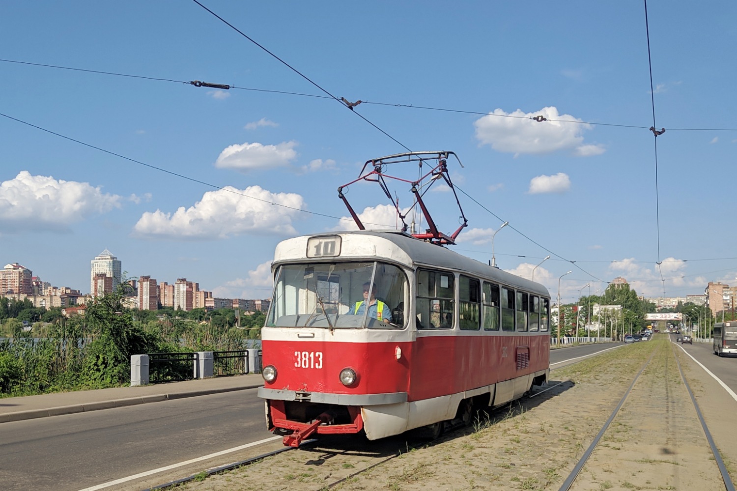 Doņecka, Tatra T3SU (2-door) № 3813