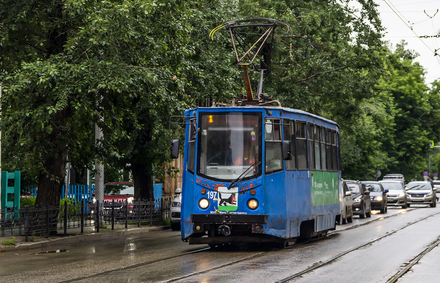 Иркутск, 71-605ТН (КТМ-5М3Р8) № 197