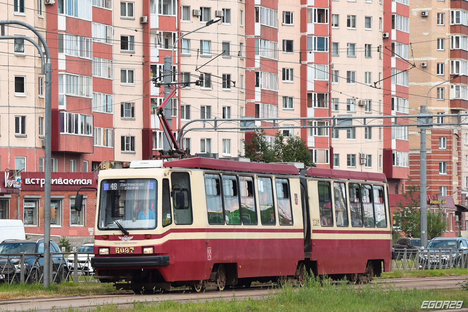 Санкт-Петербург, ЛВС-86М2 № 5097 Санкт-Петербург, ЛВС-86М2 № 5097