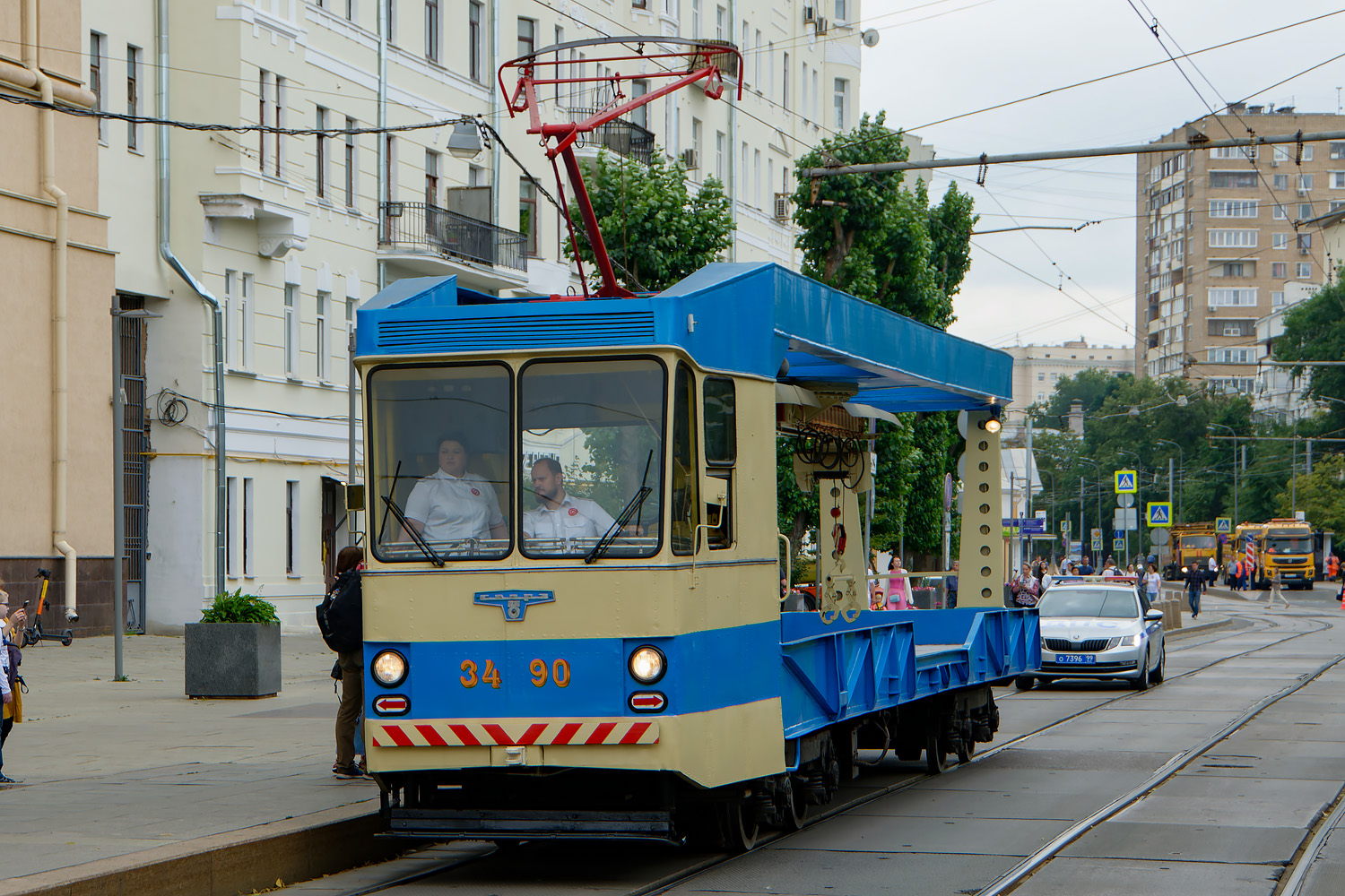 Москва, СВАРЗ РТ-3 № 3490; Москва — День Московского транспорта 8 июля 2023