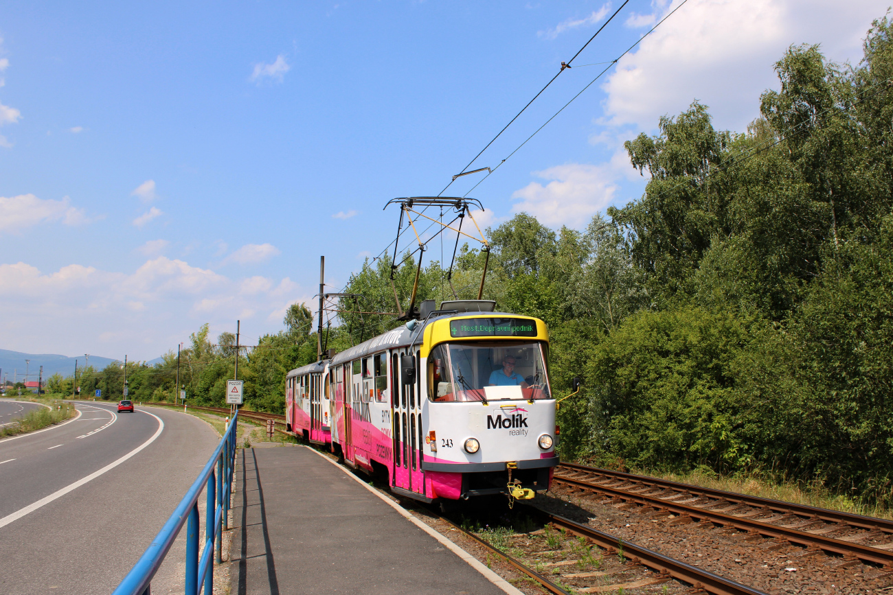 Most - Litvínov, Tatra T3M.3 — 243