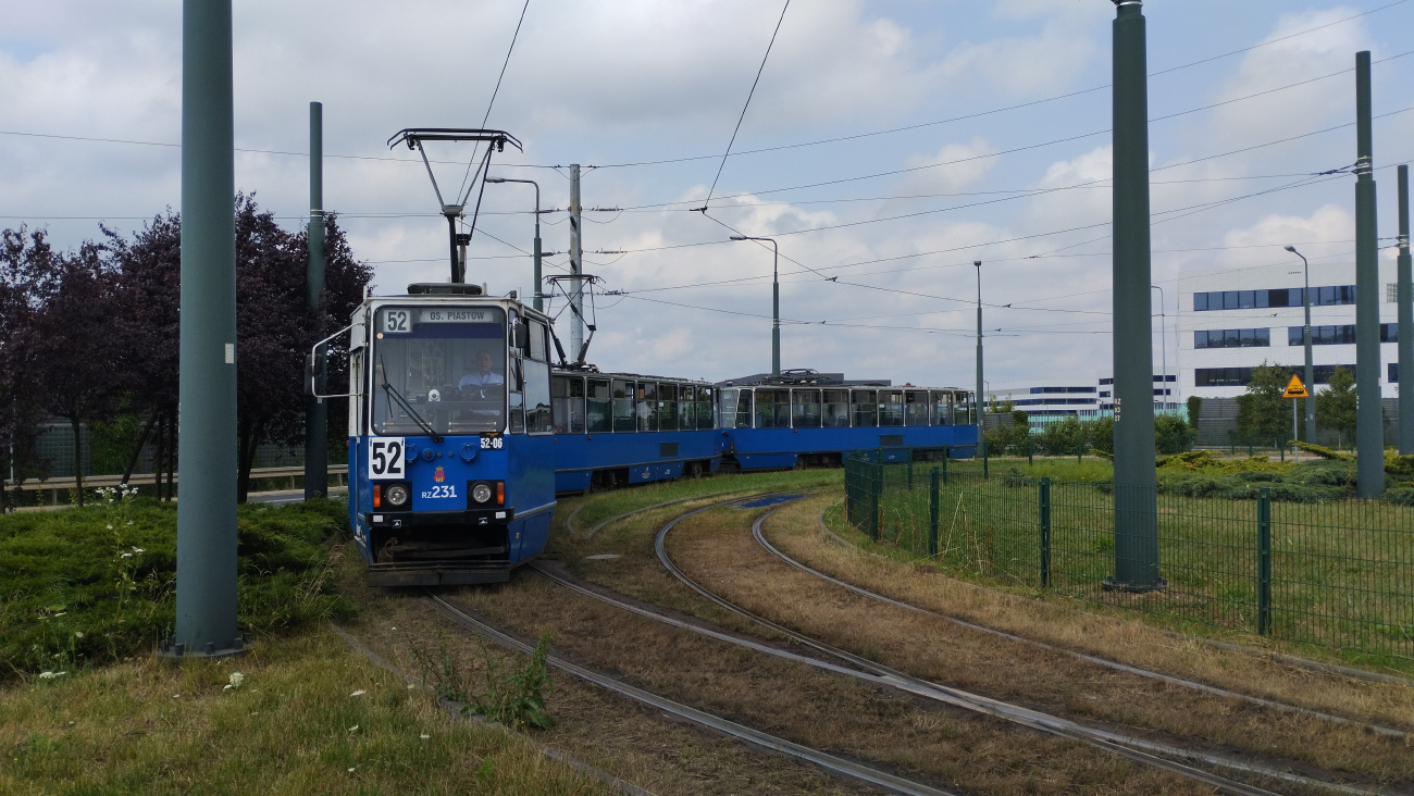 Краков, Konstal 105Na № RZ231