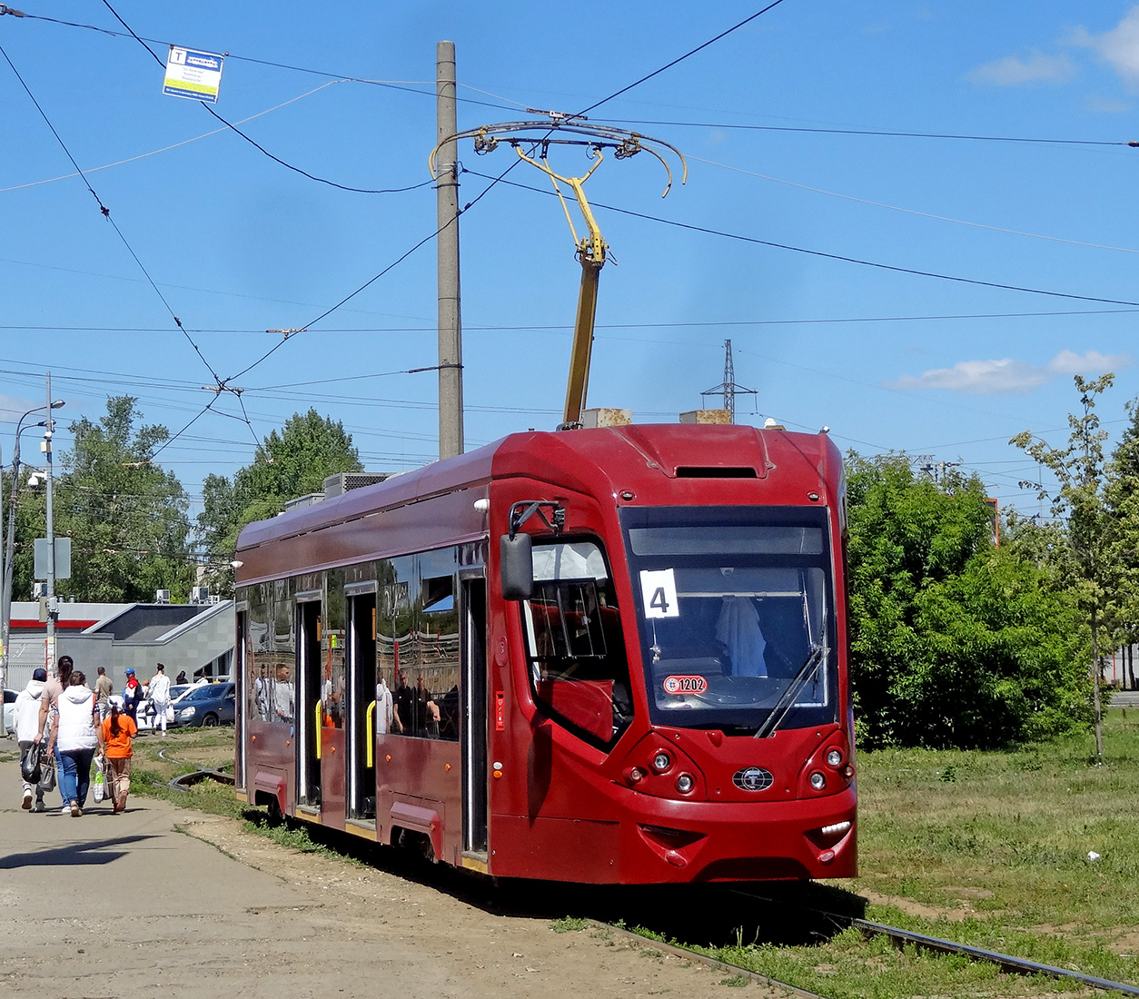 Казань, 71-911 «City Star» № 1202