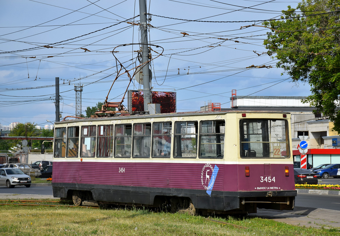 Нижний Новгород, 71-605 (КТМ-5М3) № 3454
