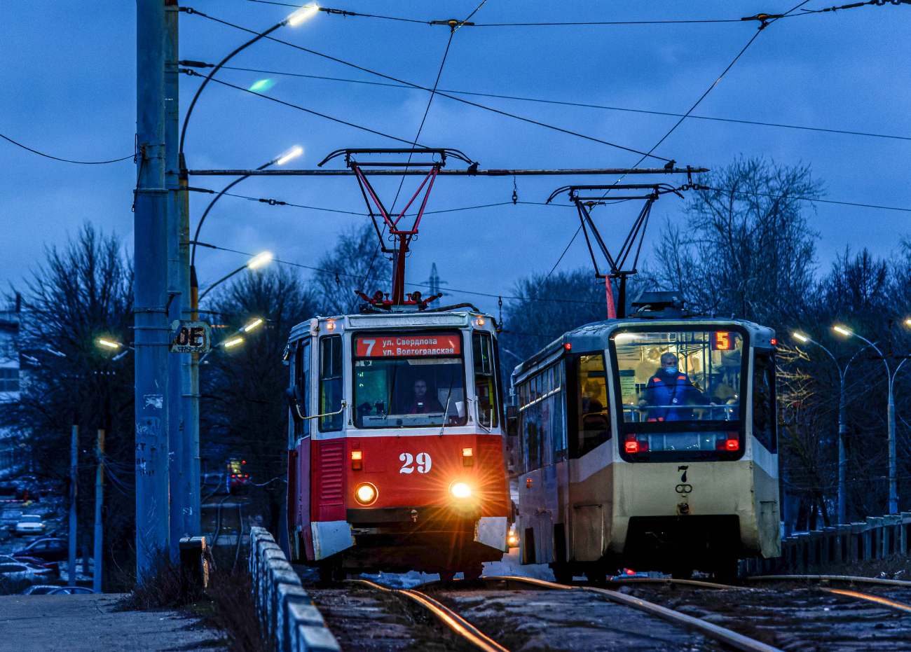 Ярославль, 71-605 (КТМ-5М3) № 29; Ярославль, 71-619КТ № 7