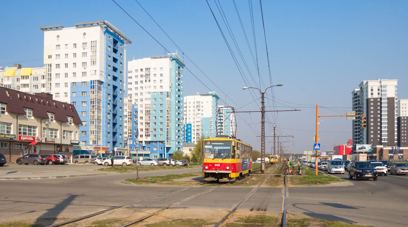 Барнаул, Tatra T6B5SU № 3149