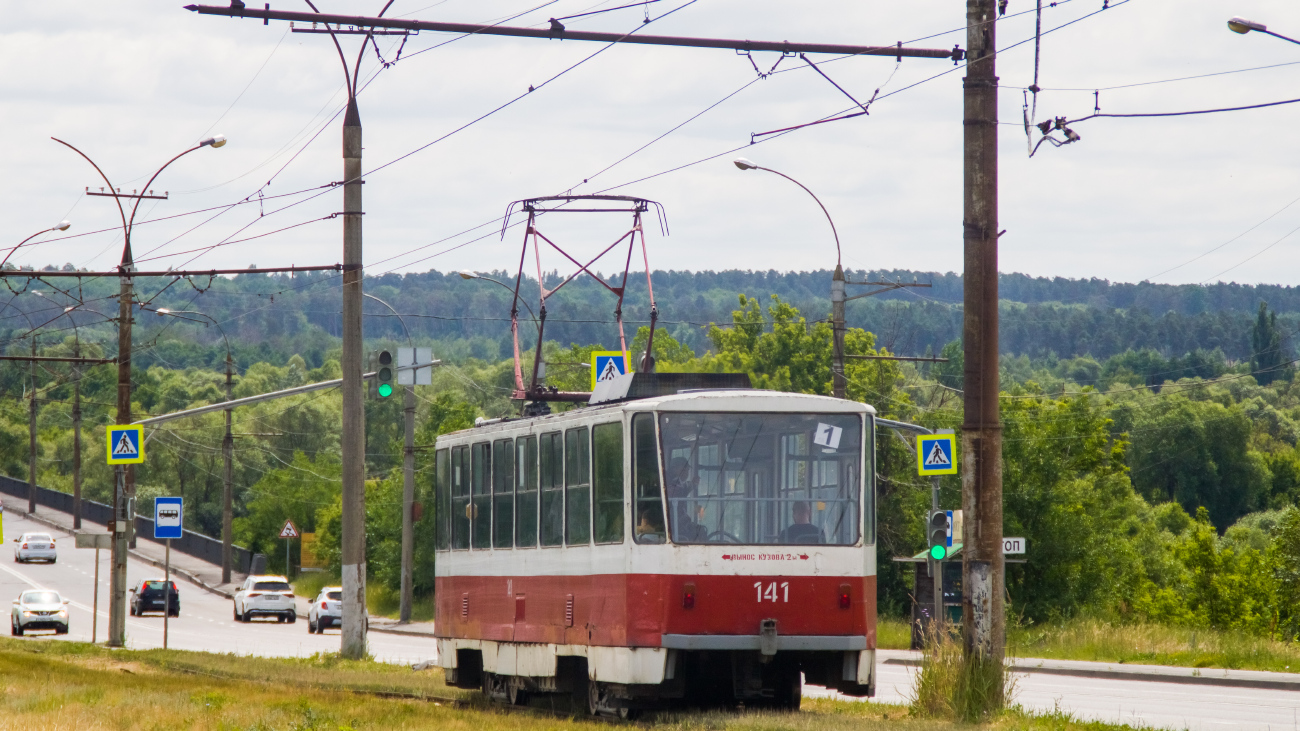 Липецк, Tatra T6B5SU № 141