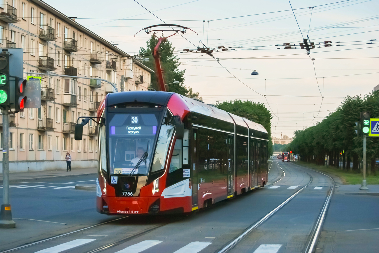 Санкт-Петербург, 71-932 «Невский» № 7756