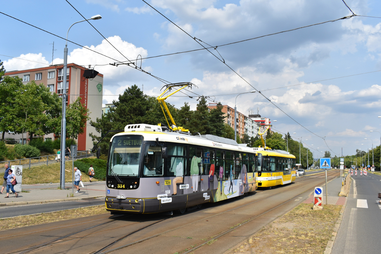 Plzeň, Vario LFR.S # 334 Plzeň, Vario LFR.S # 334