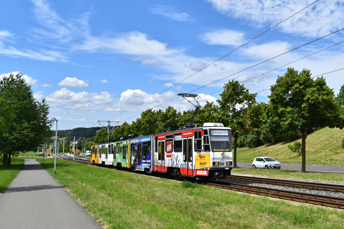 Гера, Tatra KTNF8 № 348