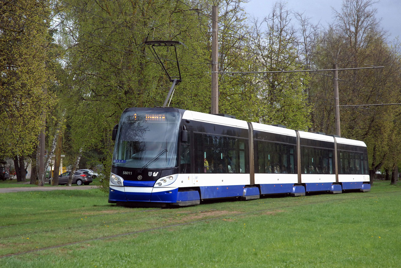 Рига, Škoda 15T1 ForCity Alfa Riga № 58011