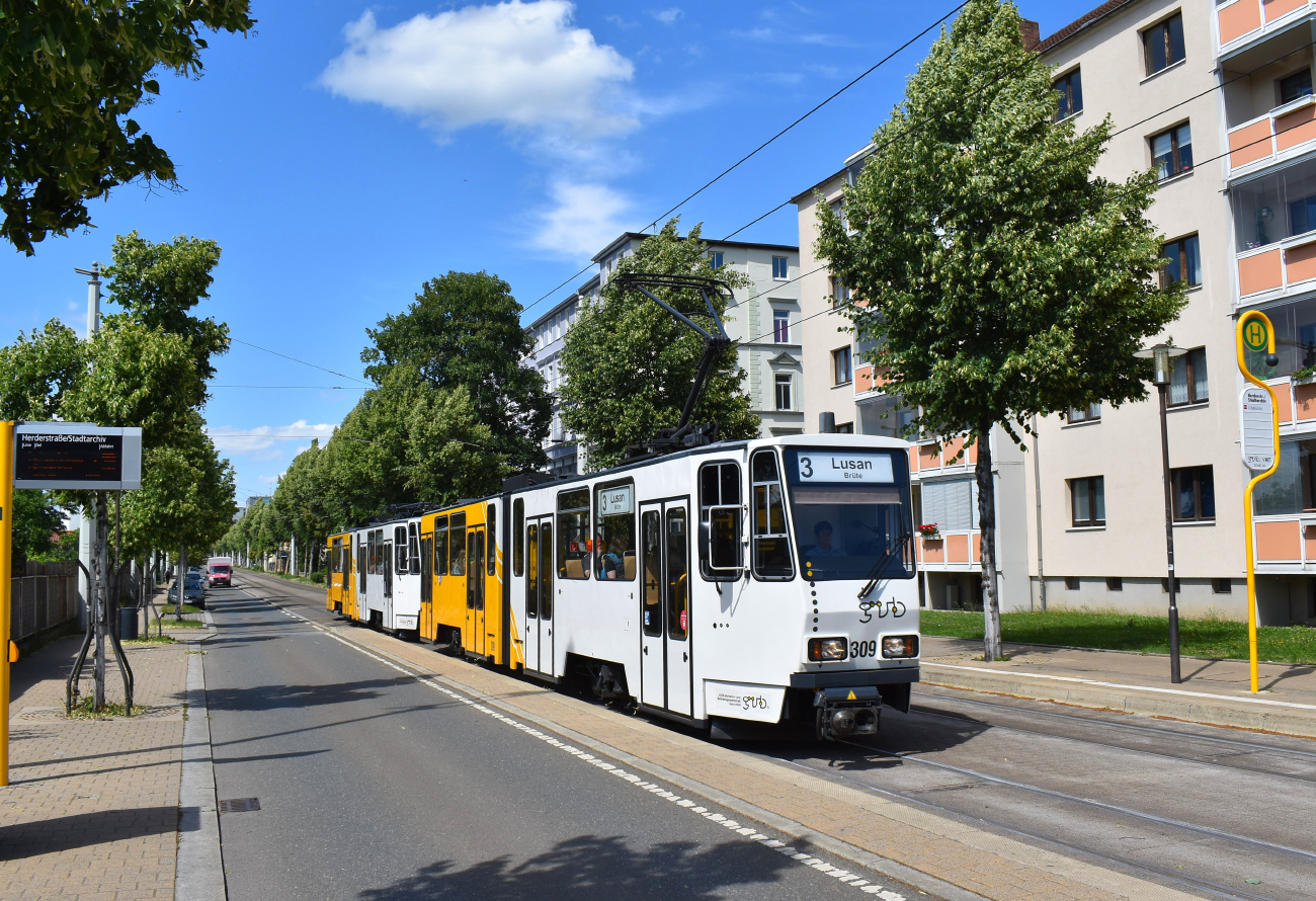 Гера, Tatra KT4DMC № 309