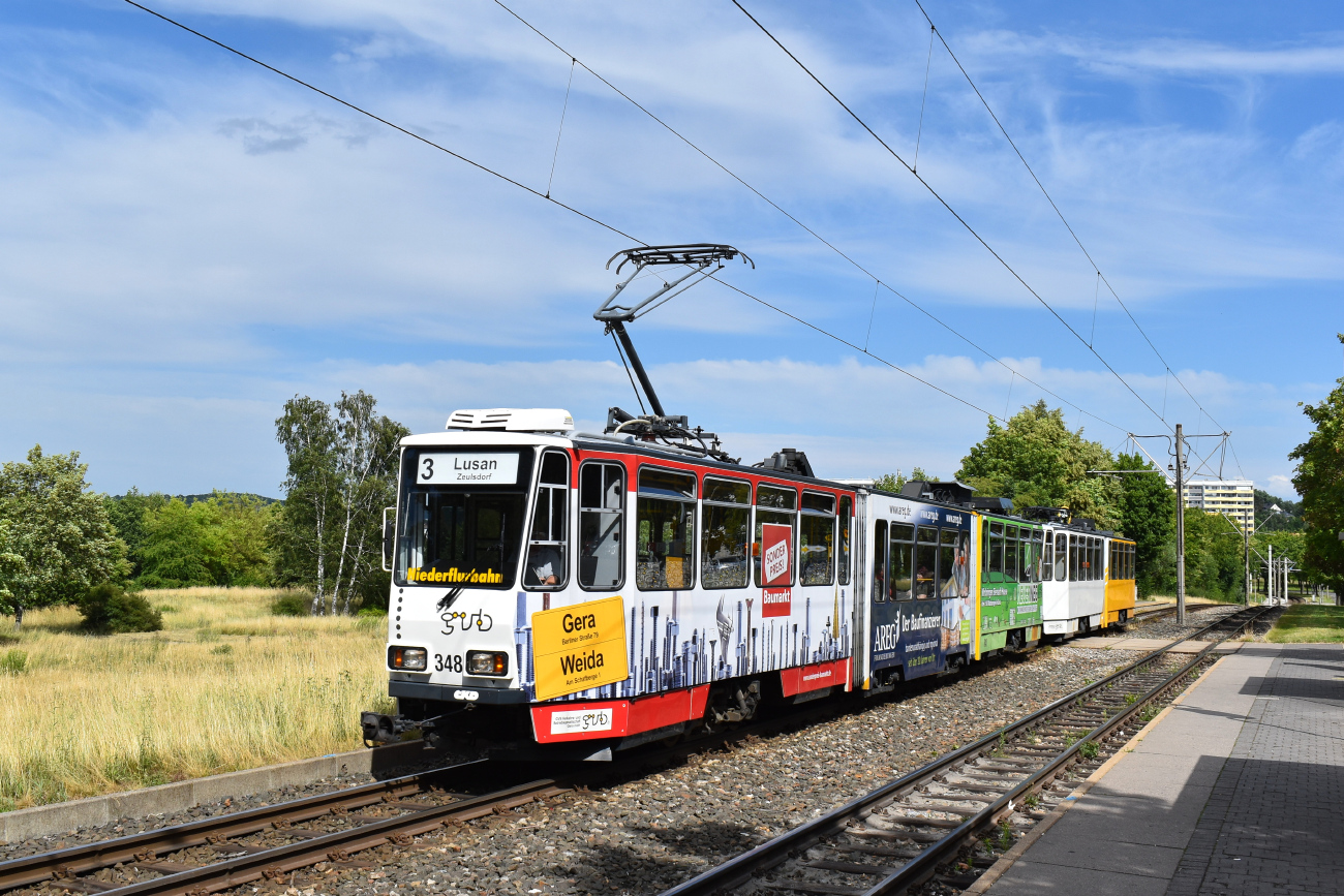 Гера, Tatra KTNF8 № 348