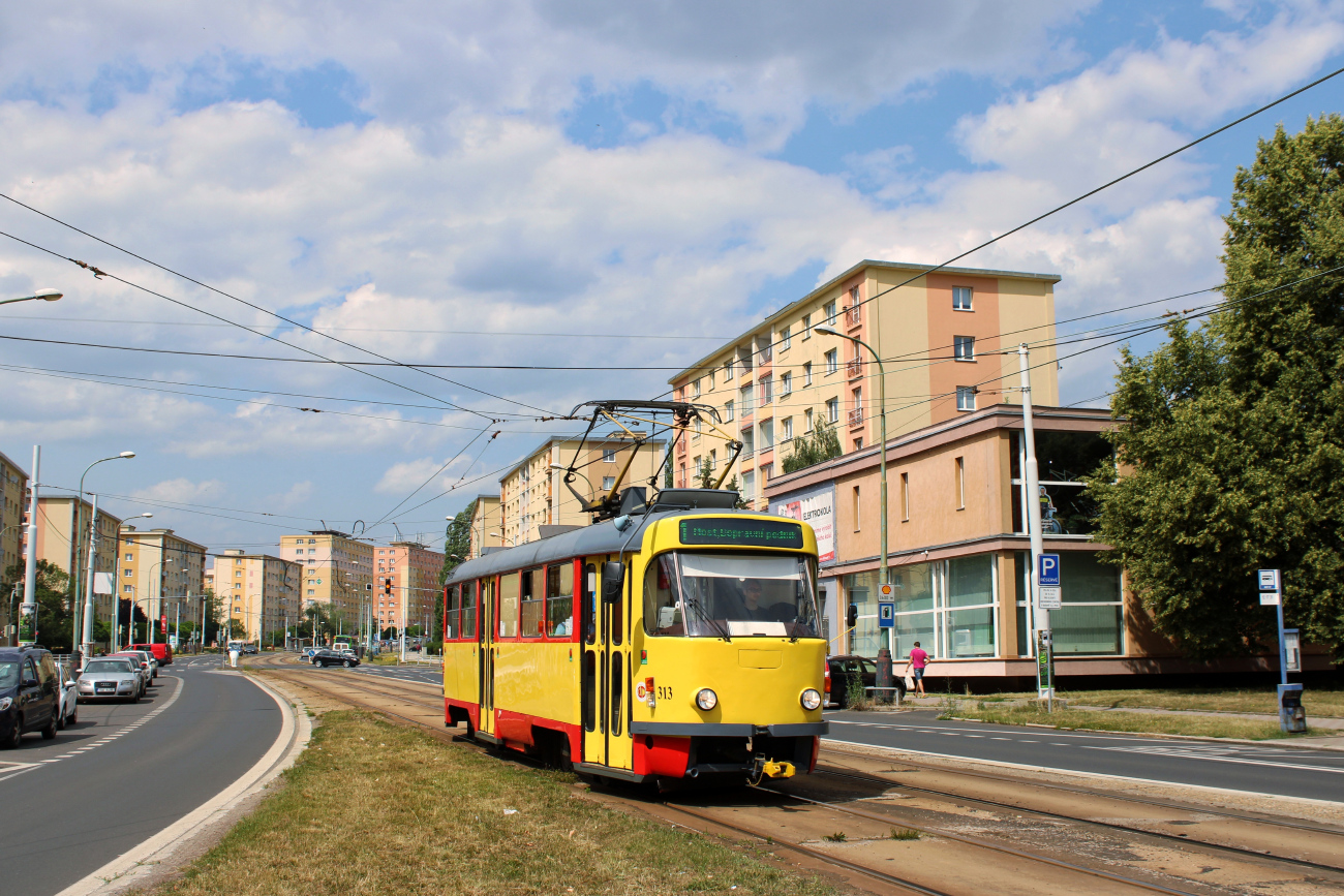 Most - Litvínov, Tatra T3M.3 Nr. 313