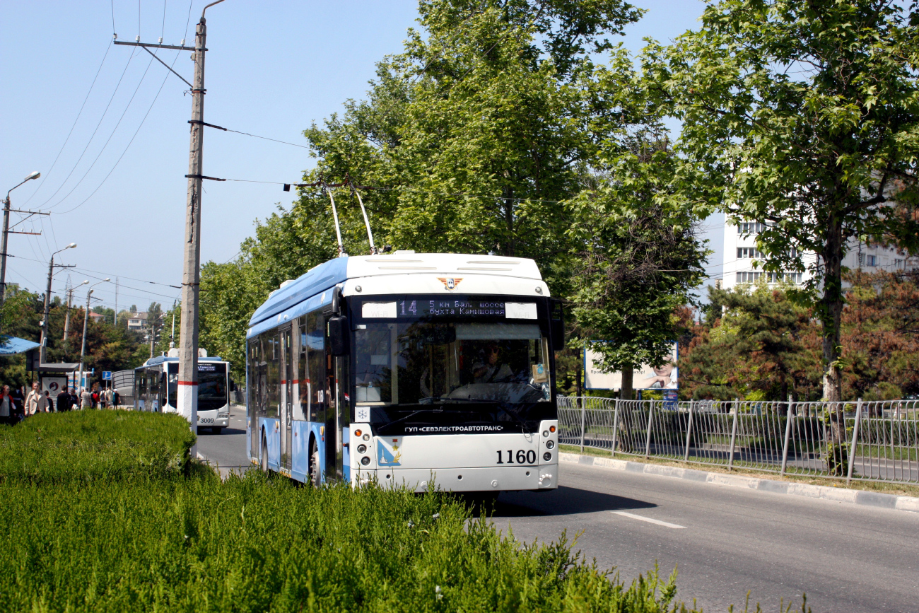 Севастополь, Тролза-5265.02 «Мегаполис» № 1160