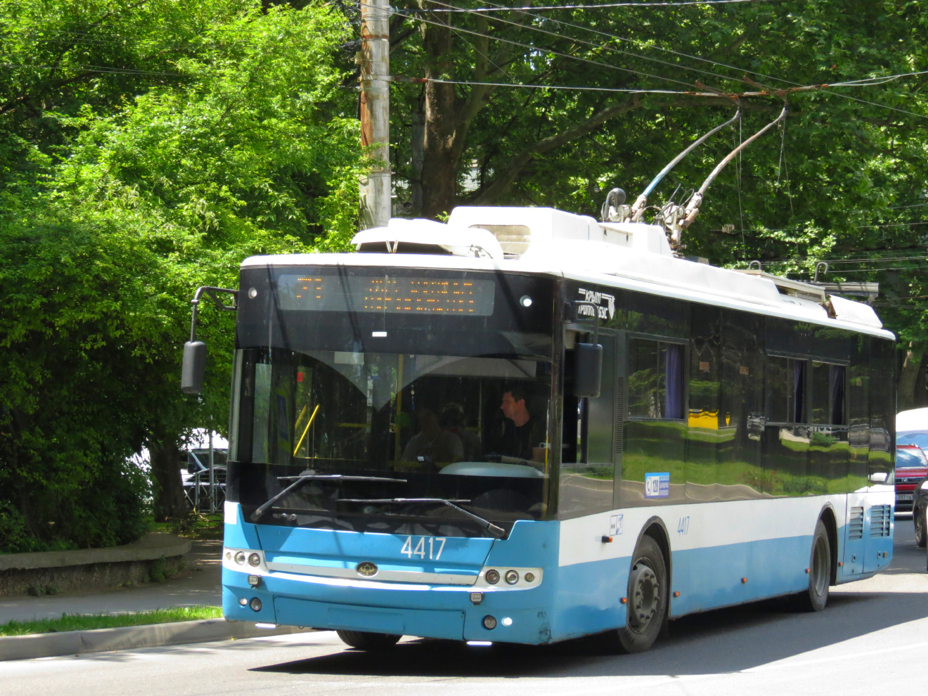 Крымский троллейбус, Богдан Т70115 № 4417