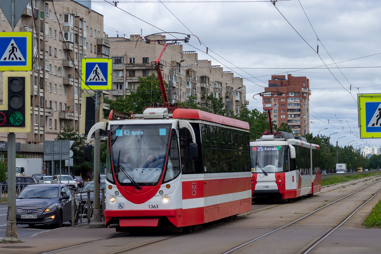 Санкт-Петербург, 71-134А (ЛМ-99АВН) № 1363