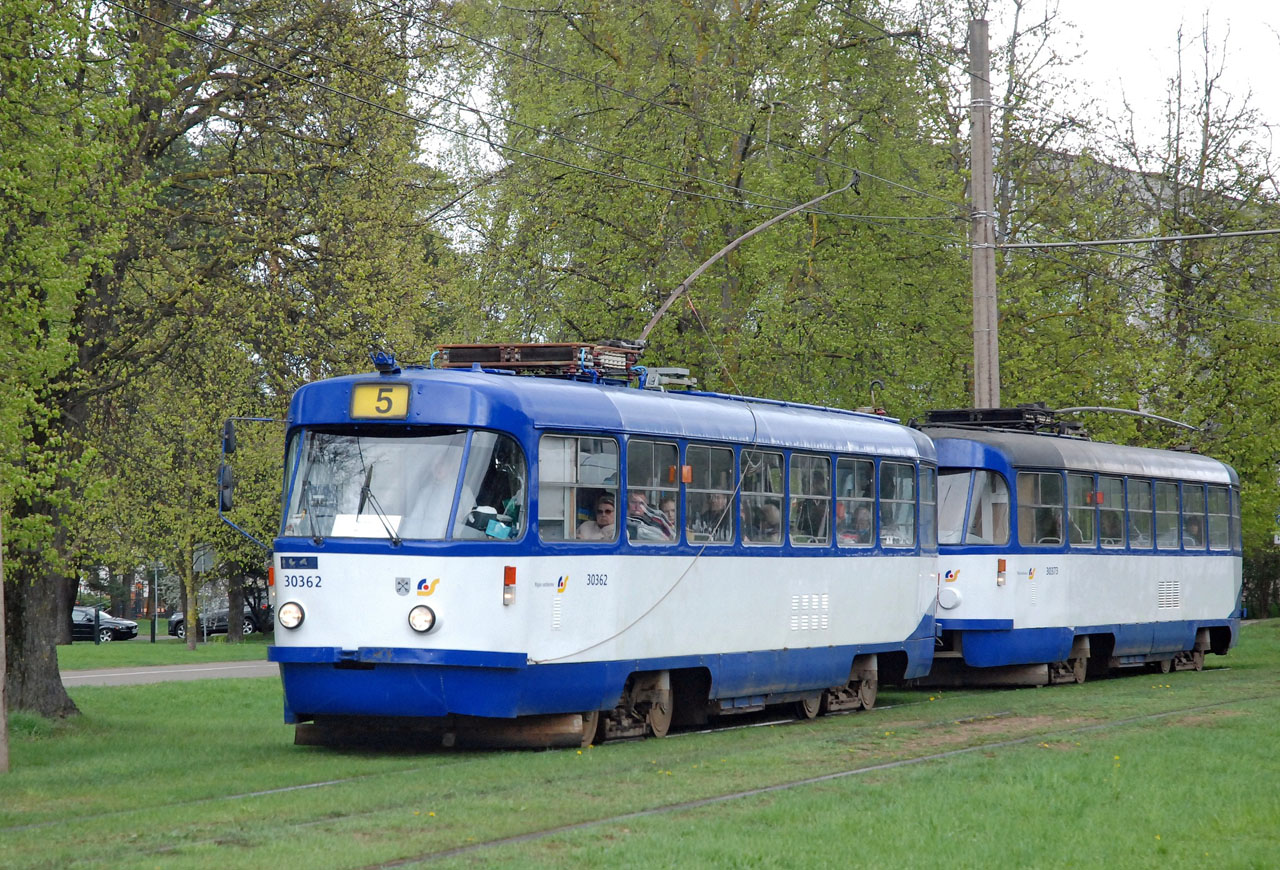 Рига, Tatra T3A № 30362