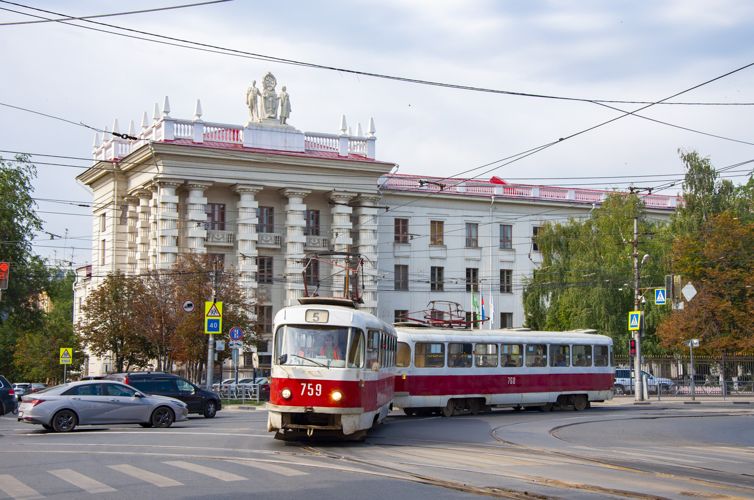 Самара, Tatra T3SU (двухдверная) № 759
