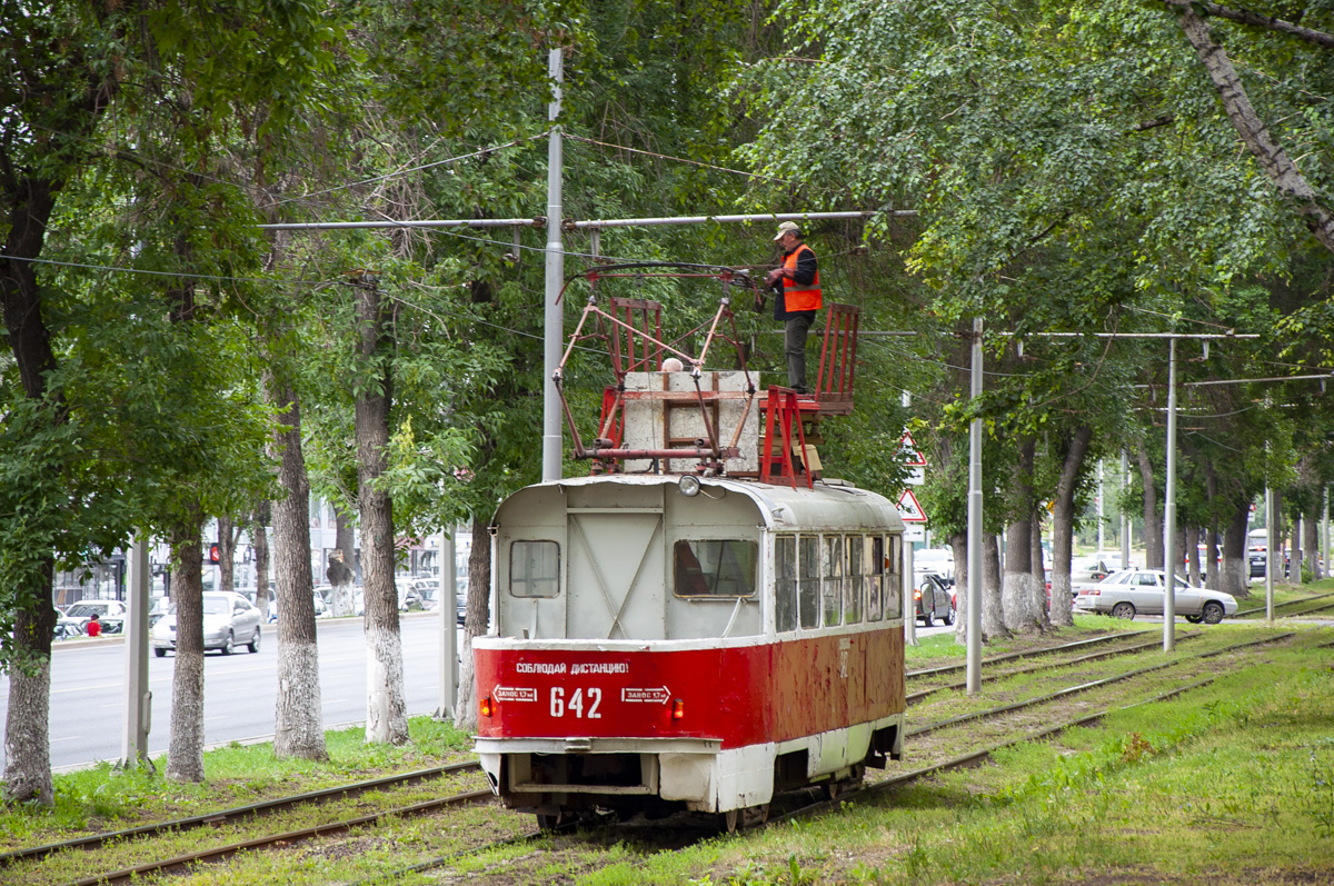 Самара, Tatra T3SU (двухдверная) № 642