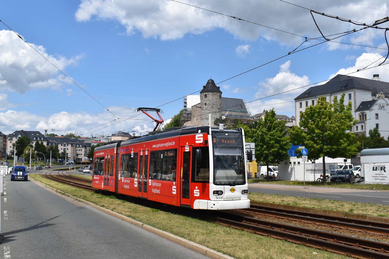 Плауэн, Bombardier NGT6 PSB № 305