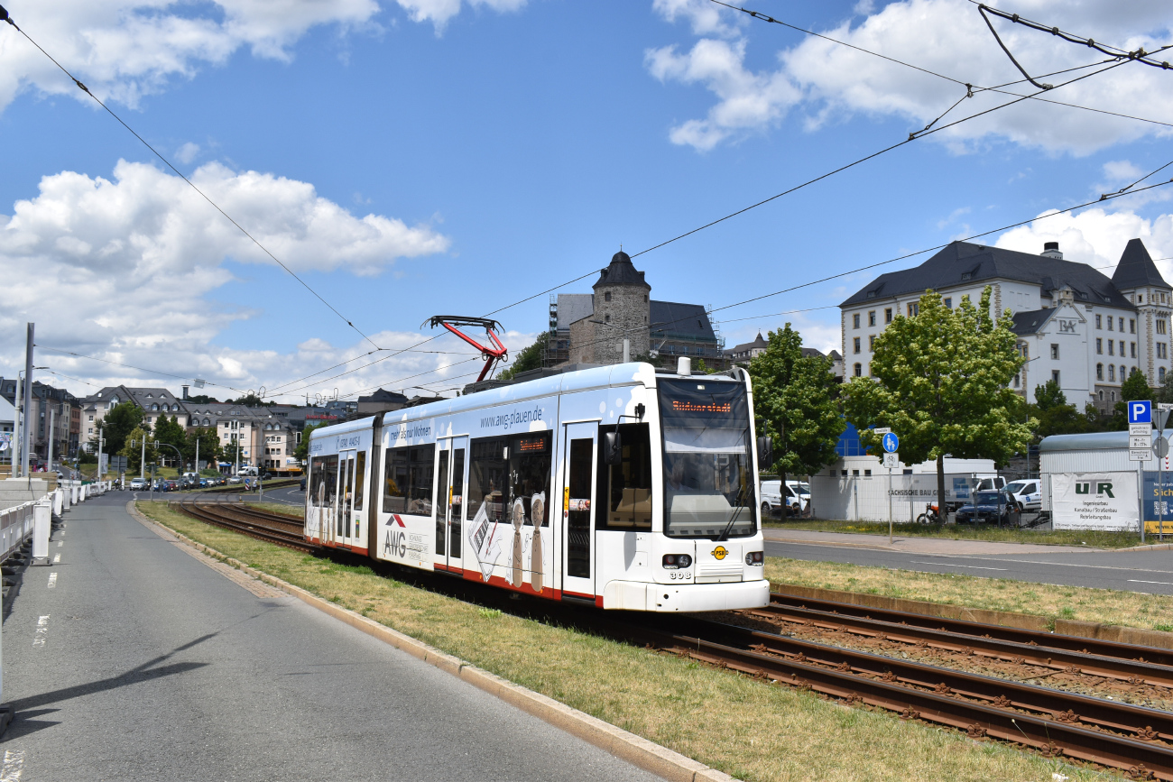 Plauen, Bombardier NGT6 PSB nr. 308
