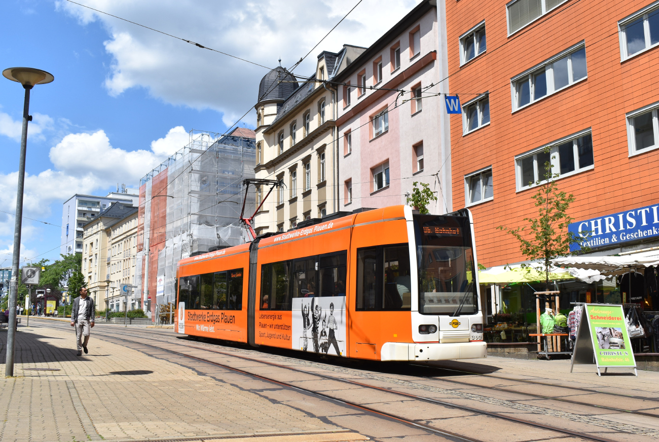 Плауэн, Bombardier NGT6 PSB № 302