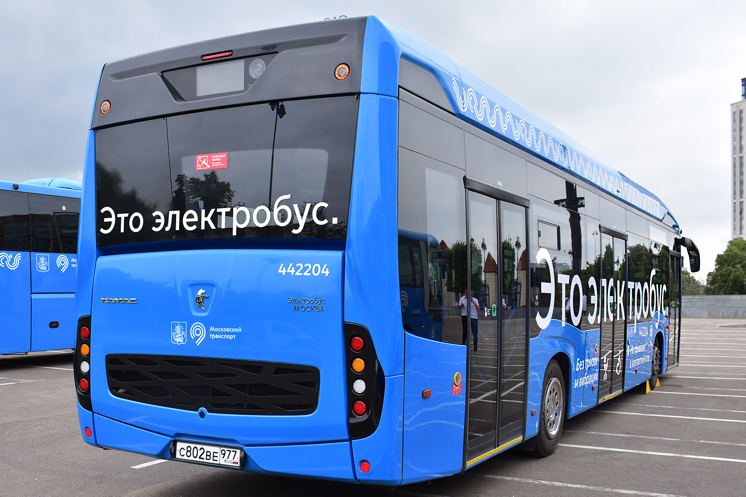 Москва, КАМАЗ-6282 № 442204; Москва — День Московского транспорта 8 июля 2023