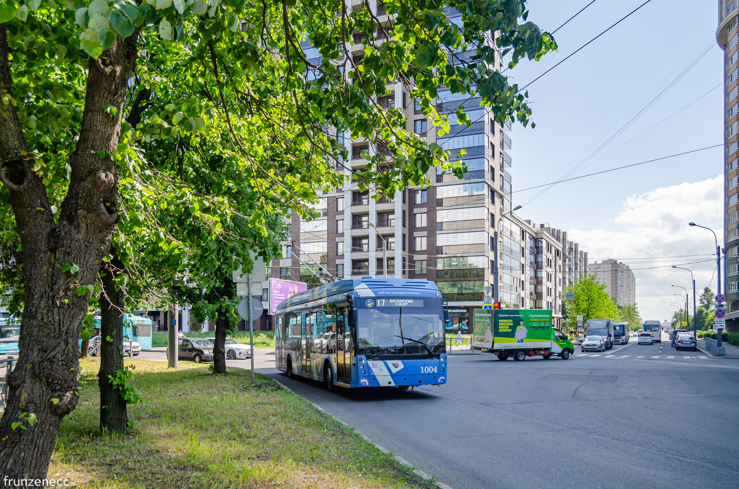 Санкт-Петербург, Тролза-5265.08 «Мегаполис» № 1004
