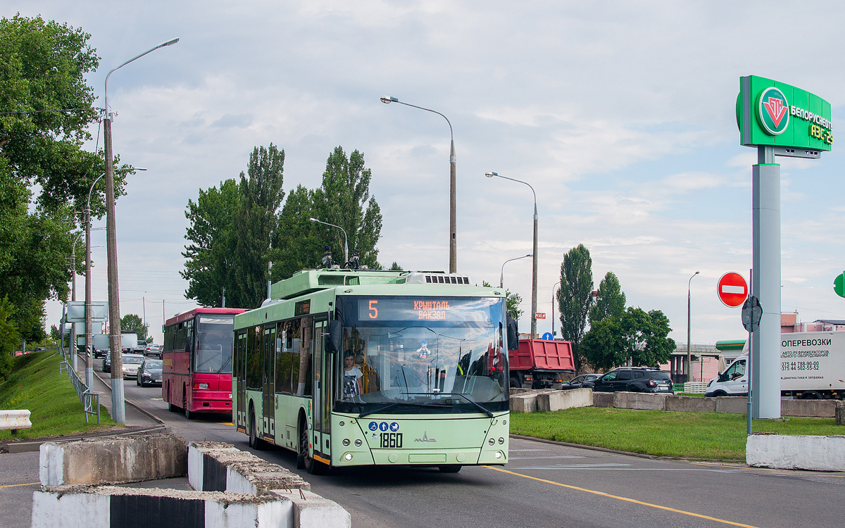 Гомель, МАЗ-203Т70 № 1860; Гомель — Движение на участках с использованием автономного хода