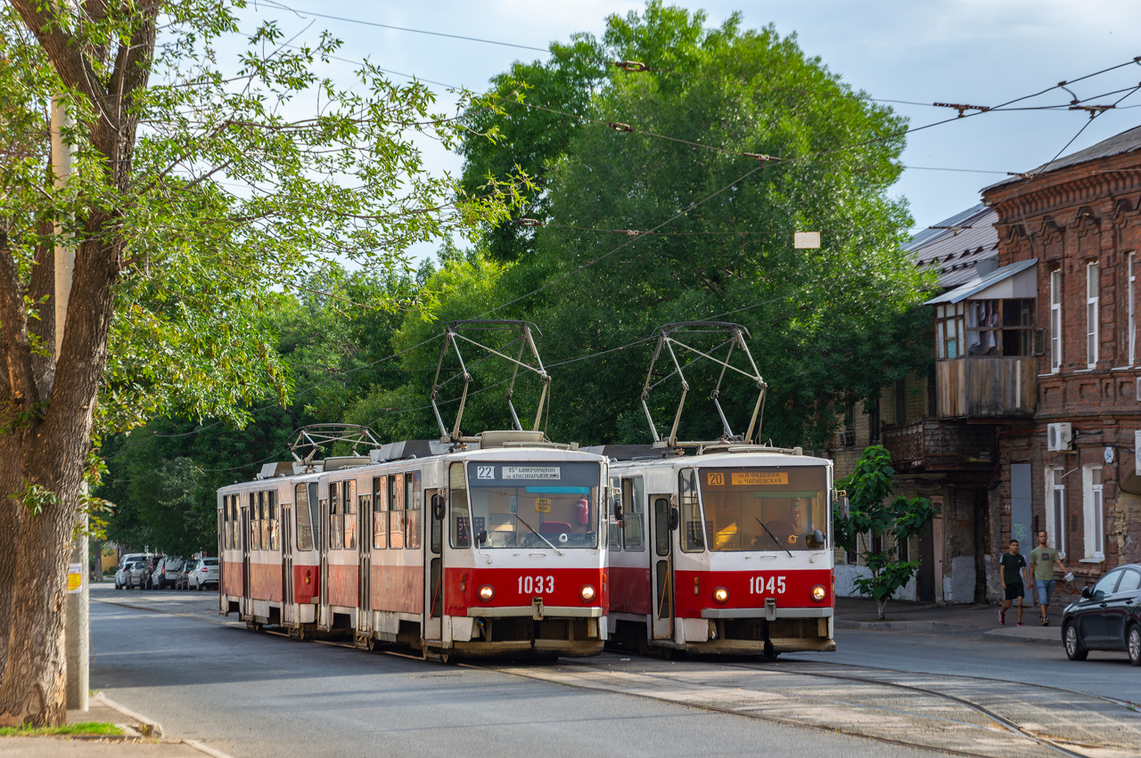Самара, Tatra T6B5SU № 1033