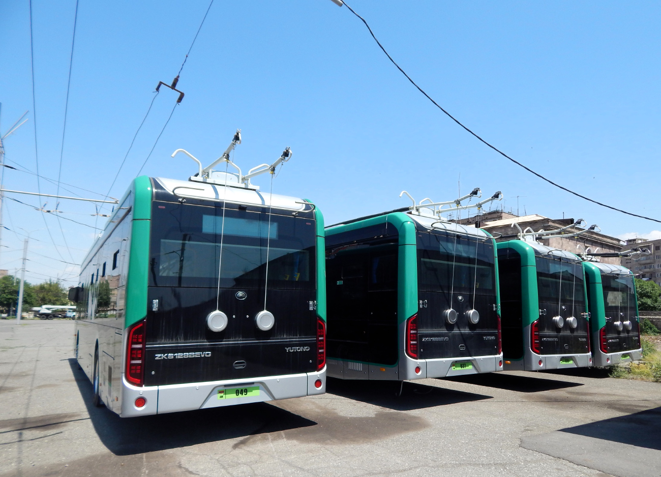 Ереван, Yutong ZK6128BEVG № 049