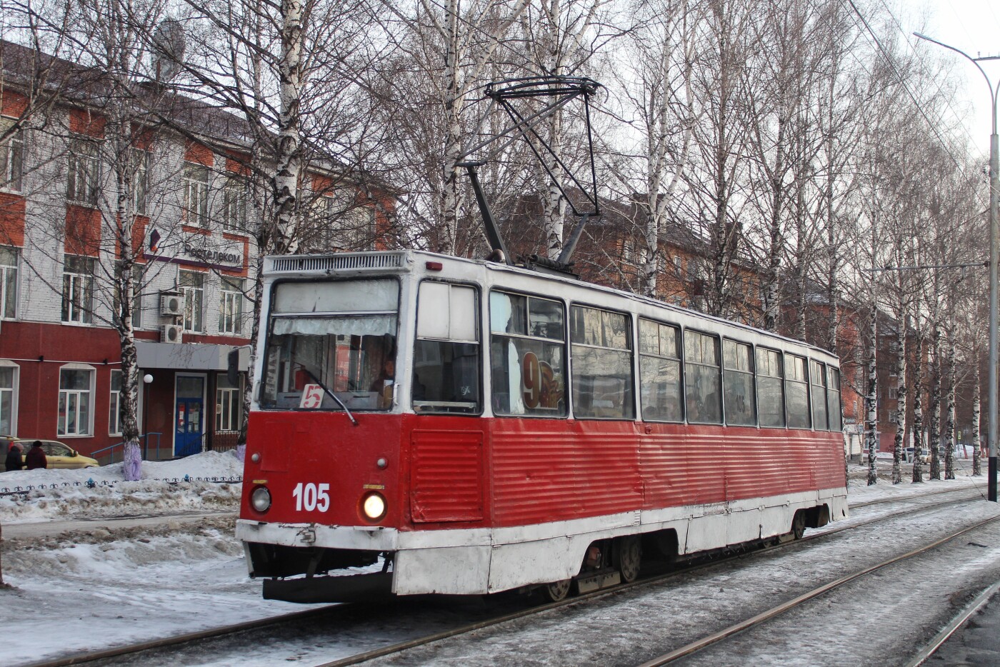 Прокопьевск, 71-605 (КТМ-5М3) № 105