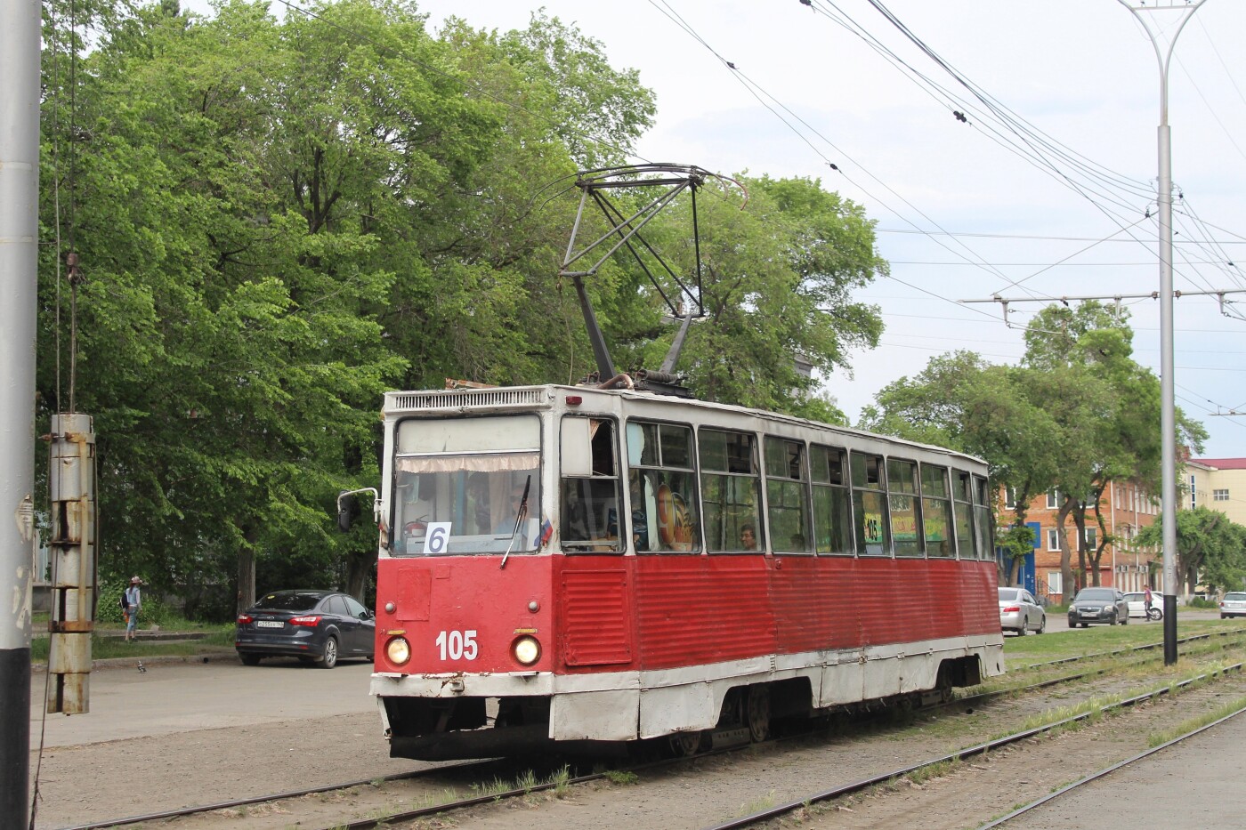 Прокопьевск, 71-605 (КТМ-5М3) № 105