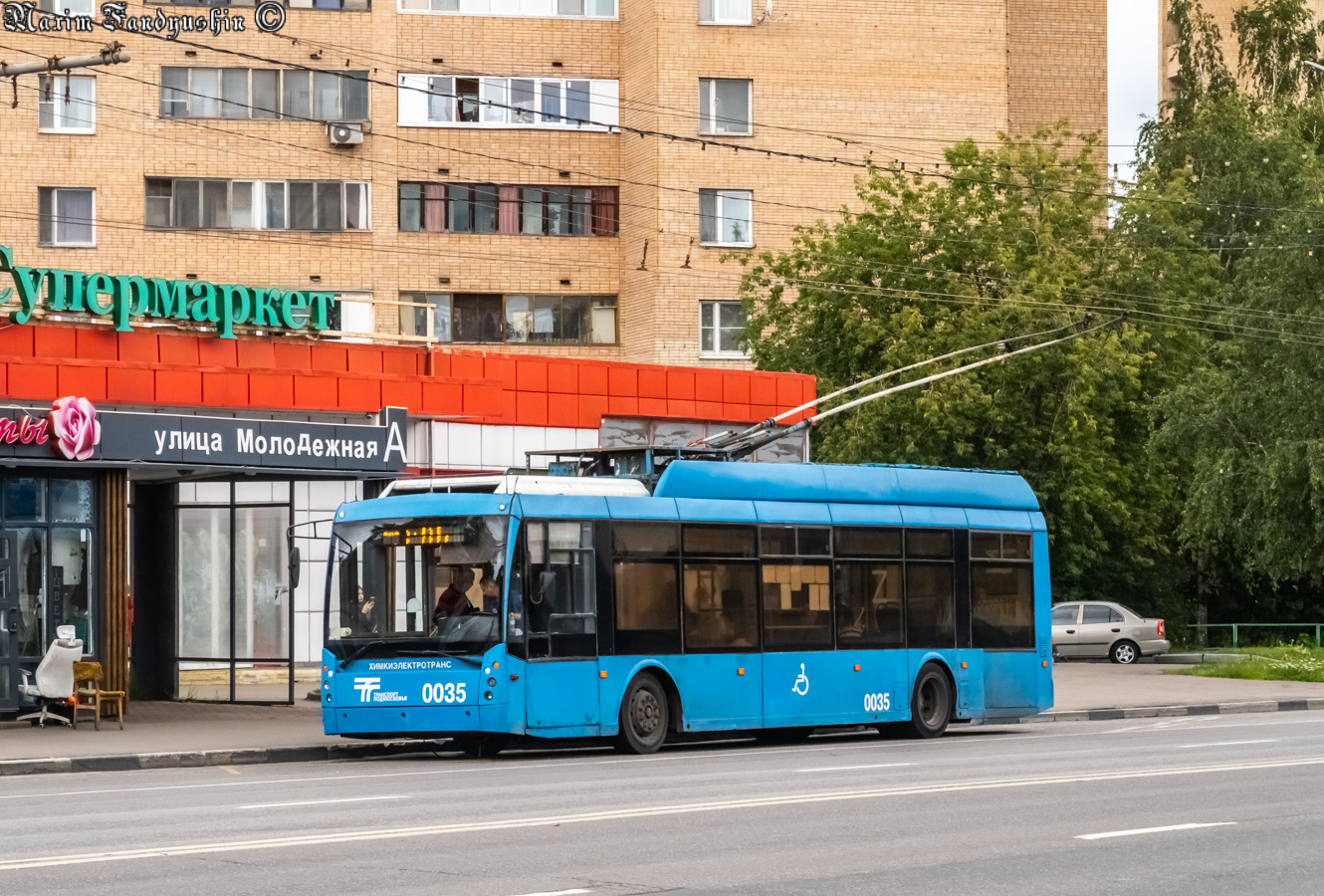 Химки, Тролза-5265.00 «Мегаполис» № 0035