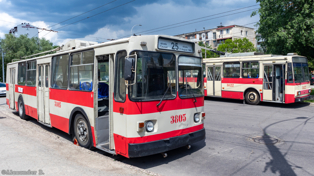 Кишинёв, ЗиУ-682Г [Г00] № 3805