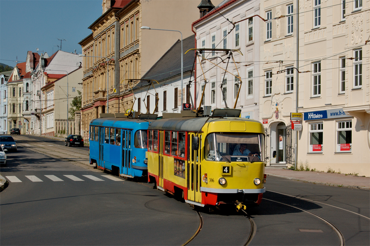 Мост ― Литвинов, Tatra T3M.3 № 306