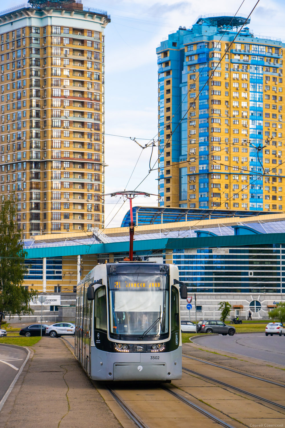 Москва, 71-414 (Pesa Fokstrot) № 3502