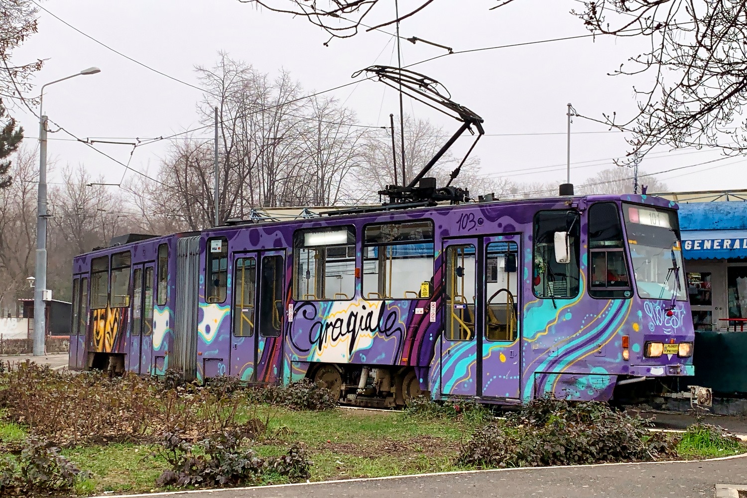 Плоешти, Tatra KT4DM № 103 Плоешти, Tatra KT4DM № 103