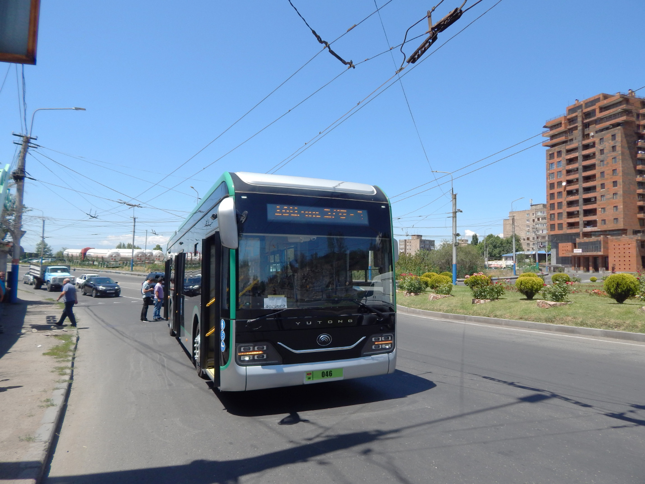 Ереван, Yutong ZK6128BEVG № 046
