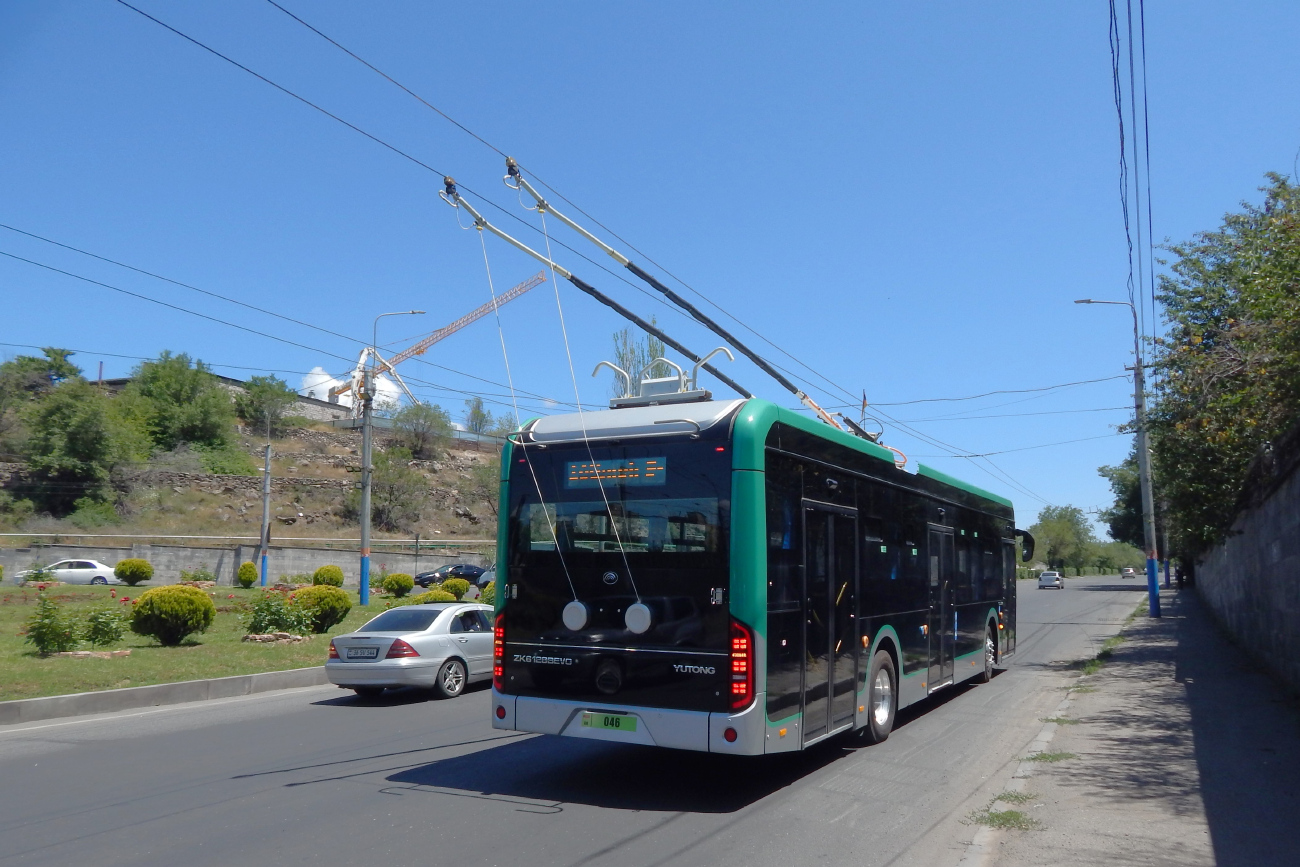 Ереван, Yutong ZK6128BEVG № 046