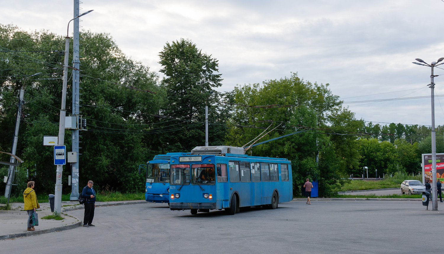 Ryazan, ZiU-682GM1 (with double first door) № 2021