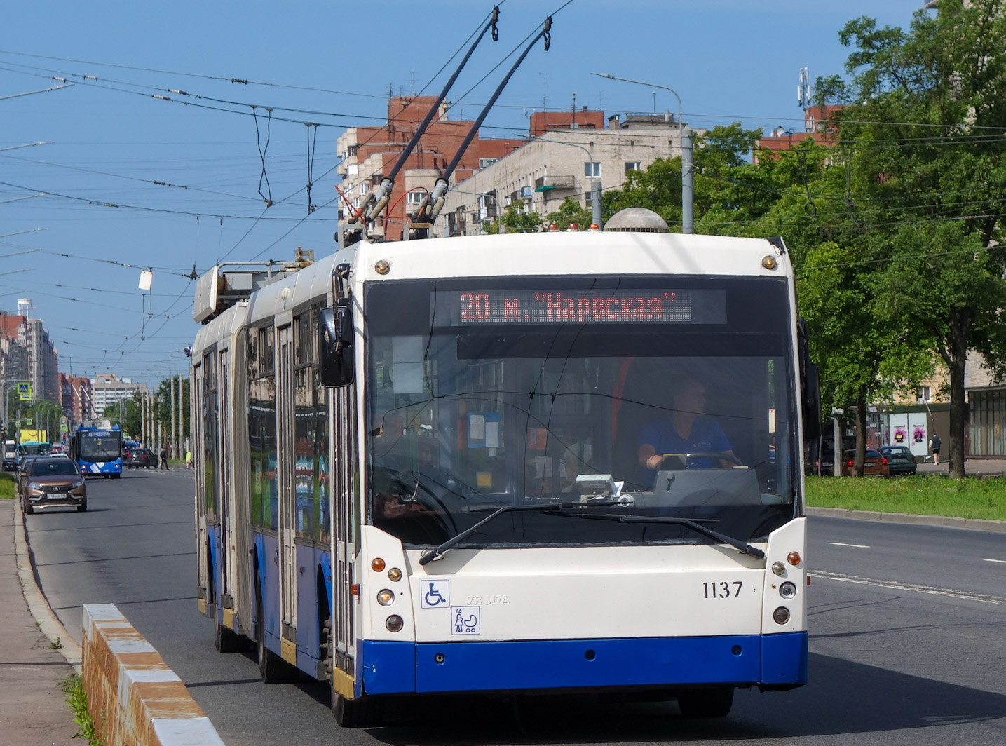 Санкт-Петербург, Тролза-6206.01 «Мегаполис» № 1137