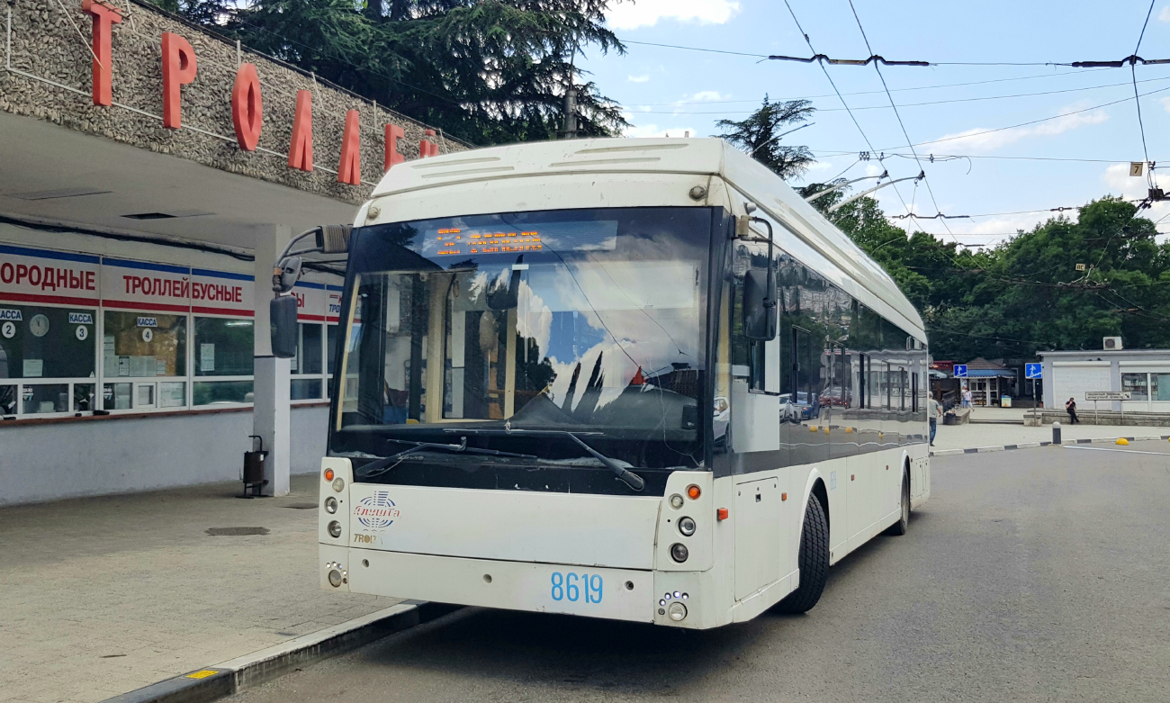 Trolleybus de Crimée, Trolza-5265.05 “Megapolis” N°. 8619