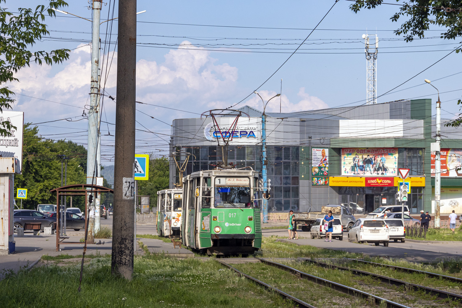 Усолье-Сибирское, 71-605 (КТМ-5М3) № 017